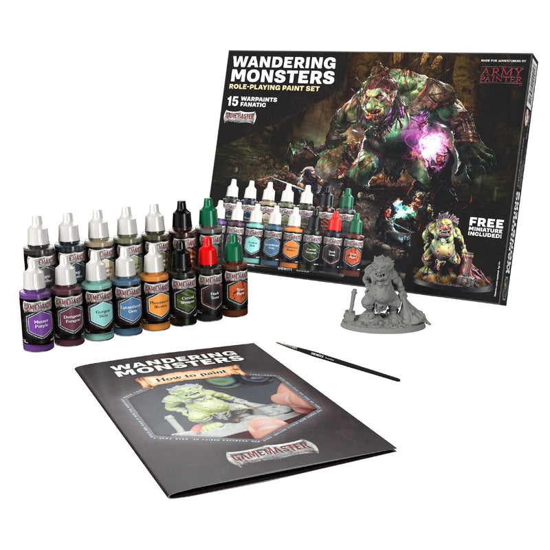 Army Painter GameMaster: Wandering Monsters Role-playing Paint Set (ONLINE ORDER ONLY)