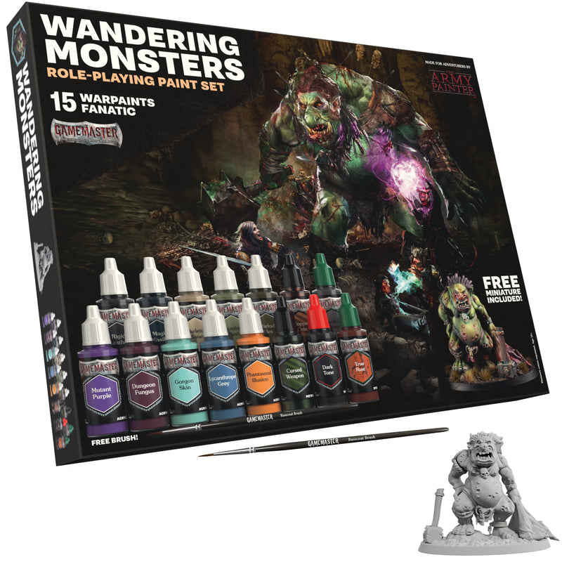 Army Painter GameMaster: Wandering Monsters Role-playing Paint Set (ONLINE ORDER ONLY)