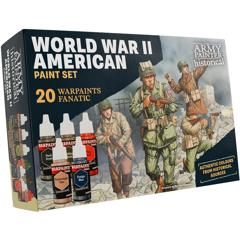 Army Painter Historical: WWII American Paint Set (ONLINE ORDER ONLY)
