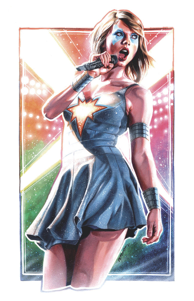 [CHROME] FEMALE FORCE TAYLOR SWIFT UNKNOWN COMICS STEVEN DEFENDINI EXCLUSIVE VIRGIN VAR (03/27/2024) (ONLINE ORDER ONLY)