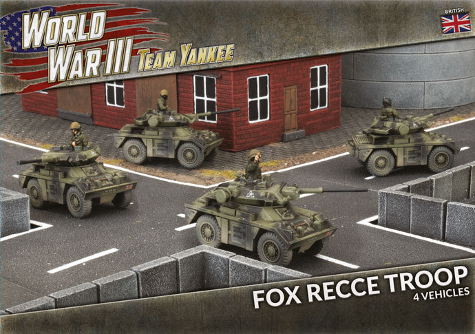 Team Yankee: British - Fox Recce Troop (ONLINE ORDER ONLY)
