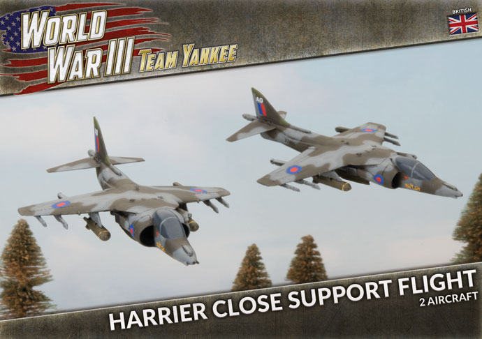 Team Yankee: British - Harrier Close Support Flight (ONLINE ORDER ONLY)