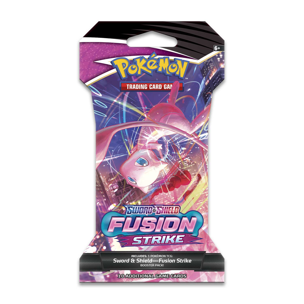 Pokemon Trading Card Game: Sword & Shield - Fusion Strike Sleeved Booster 1-Pack [Random Draw] (ONLINE ORDER ONLY)