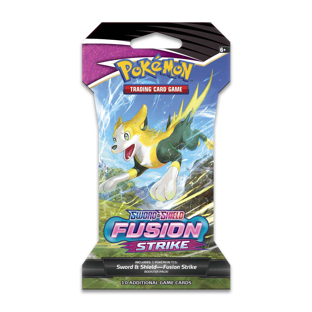 Pokemon Trading Card Game: Sword & Shield - Fusion Strike Sleeved Booster 1-Pack [Random Draw] (ONLINE ORDER ONLY)