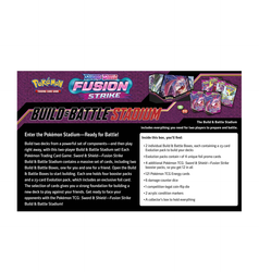 Pokemon Trading Card Game: Sword & Shield: Fusion Strike - Build and Battle Stadium Box (ONLINE ORDER ONLY)