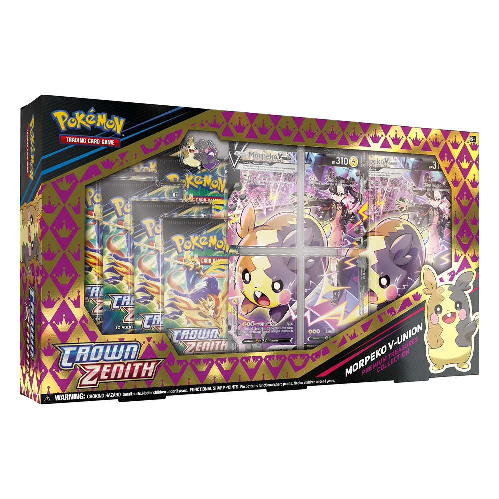 Pokemon Trading Card Game: Crown Zenith - Morpeko V-UNION Playmat Premium Treasures Collection (ONLINE ORDER ONLY)