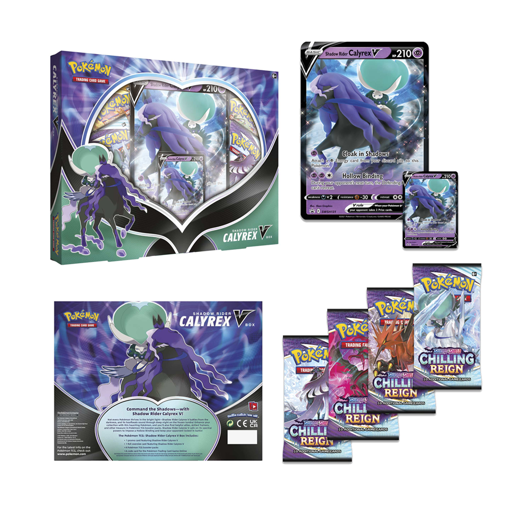 Pokemon Trading Card Game: Calyrex V Box (Random Draw) (ONLINE ORDER ONLY)