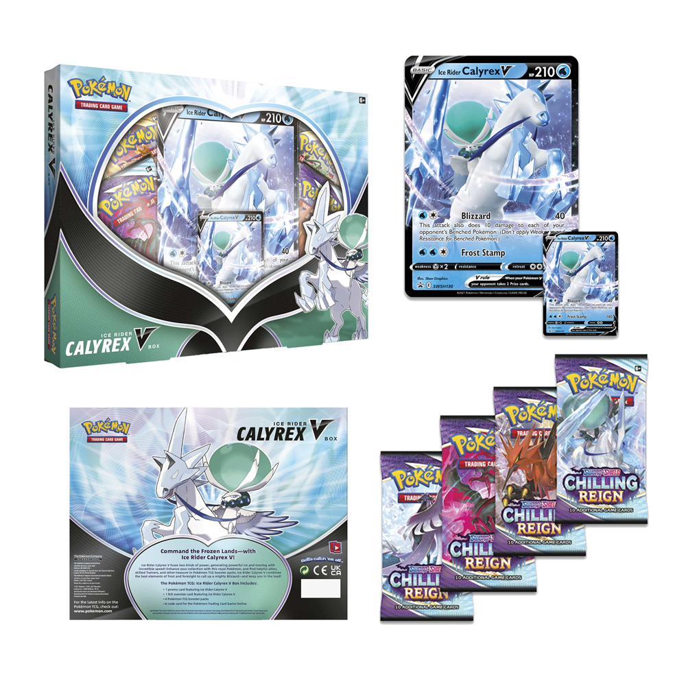 Pokemon Trading Card Game: Calyrex V Box (Random Draw) (ONLINE ORDER ONLY)