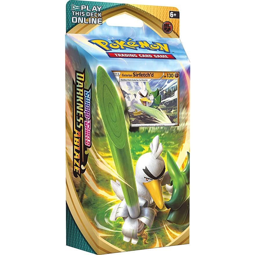 Pokémon TCG: Sword & Shield Darkness Ablaze Theme Deck Featuring Galarian Sirfetch'd (Online Order Only)