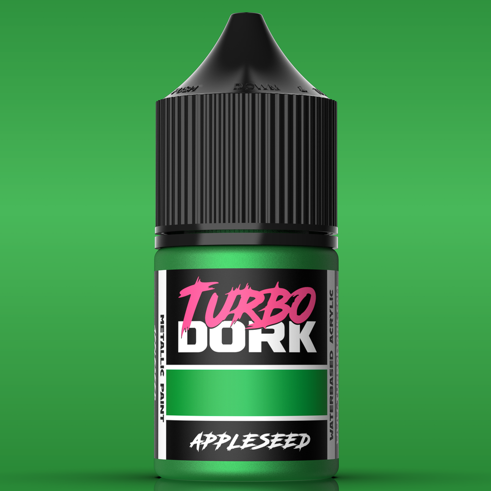 Turbo Dork: Metallic Acrylic Paint - Appleseed