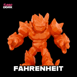 Turbo Dork: Metallic Acrylic Paint - Fahrenheit