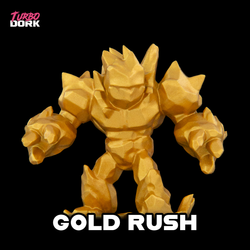 Turbo Dork: Metallic Acrylic Paint - Gold Rush