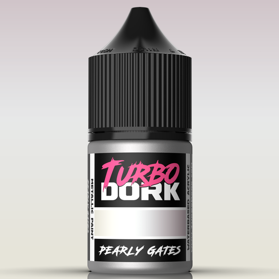 Turbo Dork: Metallic Acrylic Paint - Pearly Gates