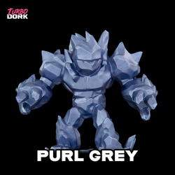 Turbo Dork: Metallic Acrylic Paint - Purl Grey