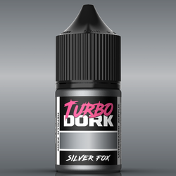Turbo Dork: Metallic Acrylic Paint - Silver Fox