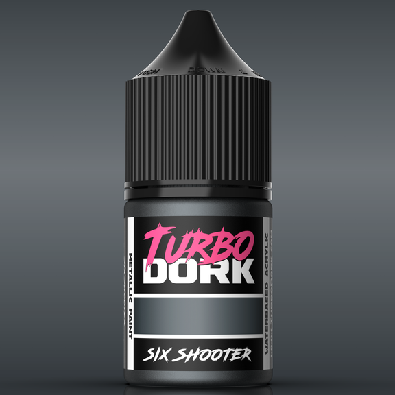 Turbo Dork: Metallic Acrylic Paint - Six Shooter