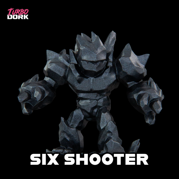 Turbo Dork: Metallic Acrylic Paint - Six Shooter