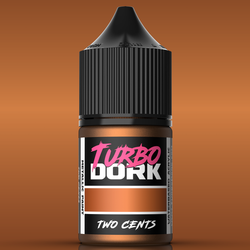 Turbo Dork: Metallic Acrylic Paint - Two Cents