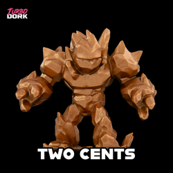 Turbo Dork: Metallic Acrylic Paint - Two Cents