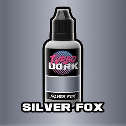 Turbo Dork: Metallic Acrylic Paint - Silver Fox (ONLINE ORDER ONLY)