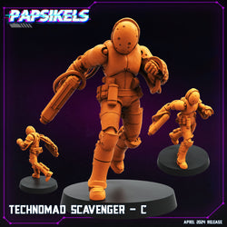 3D Printed Papsikels Technomad Scavenger Set 28mm 32mm (Online Only)