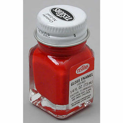 TES1103 Red Gloss Enamel Paint .25oz Bottle Testors Paints (ONLINE ORDER ONLY)