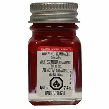 TES1104 Dark Red Gloss Enamel Paint .25oz Bottle Testors Paints (ONLINE ORDER ONLY)