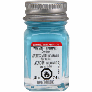 TES1107 Turquoise Enamel Gloss Paint.25oz Bottle Testors (ONLINE ORDER ONLY)