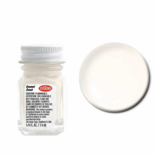 TES1117 Light Ivory Gloss Enamel Paint .25oz Bottle Testors (ONLINE ORDER ONLY)