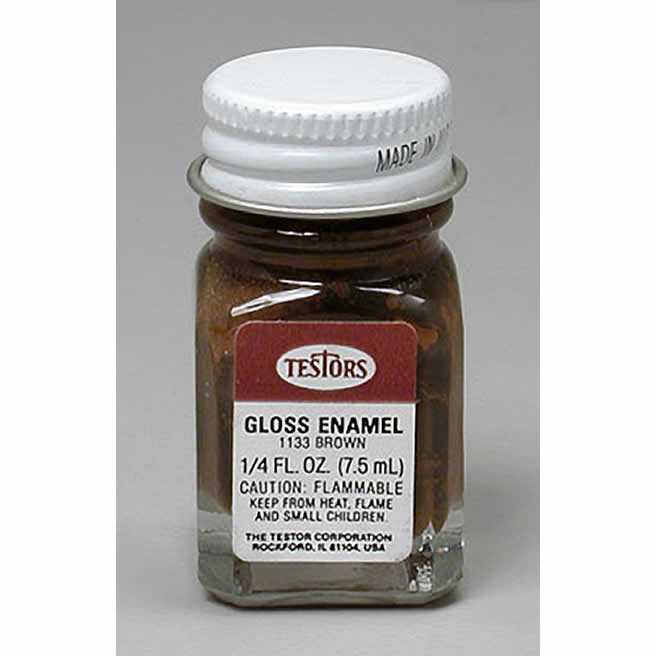 TES1133PT Light Brown Gloss Enamel Paint .25oz Bottle Testors Paints (ONLINE ORDER ONLY)