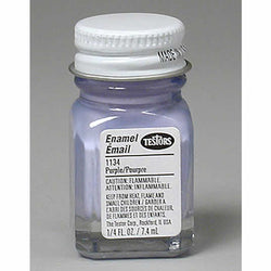 TES1134PT Purple Gloss Enamel Paint .25oz Bottle Testors Paints (ONLINE ORDER ONLY)