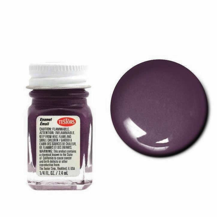 TES1135 Grape Gloss Enamel Paint .25oz Bottle Testors (ONLINE ORDER ONLY)