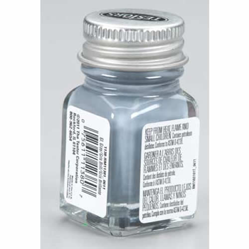 TES1138PT Gray Gloss Enamel Paint .25oz Bottle Testors Paints (ONLINE ORDER ONLY)