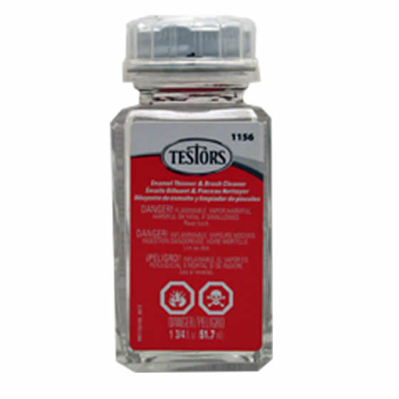 TES1156PT Universal Thinner 1.75oz Bottle Testors Paints (ONLINE ORDER ONLY)