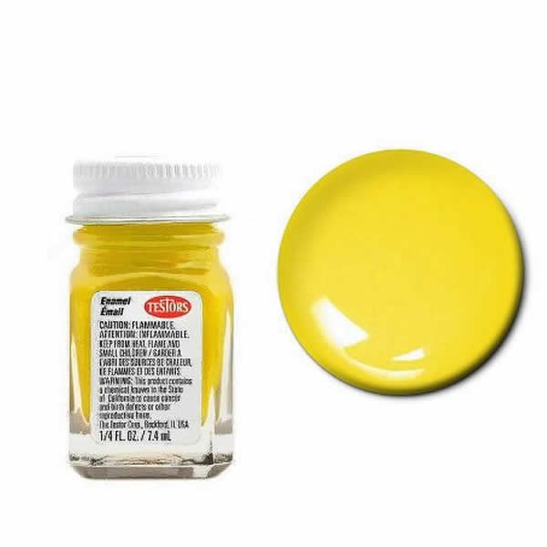 TES1191TT Sunflower Flat Enamel Paint .25oz Jar Testors (ONLINE ORDER ONLY)