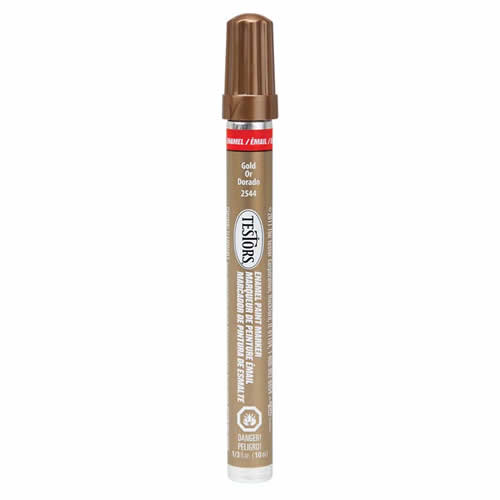 TES2544CPT Metallic Gold Enamel Paint Marker Testors (ONLINE ORDER ONLY)