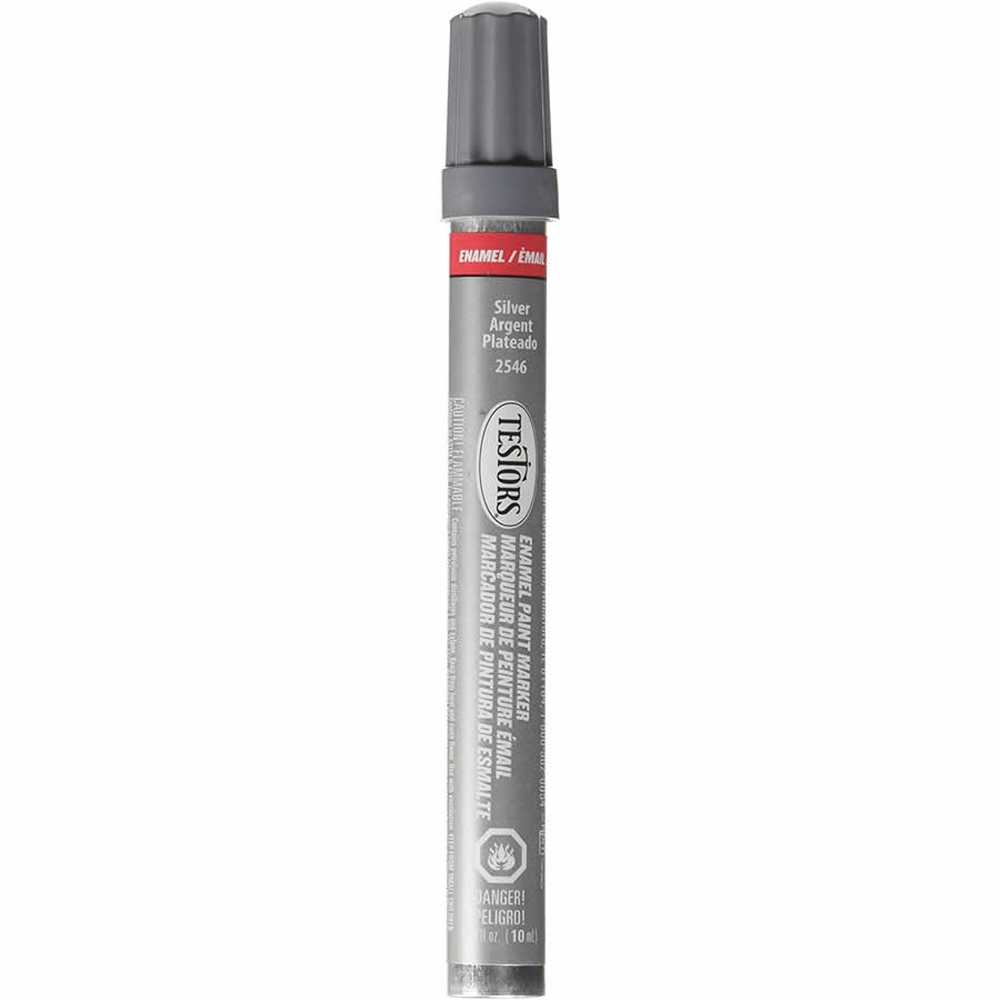 TES2546CPT Metallic Silver Enamel Marker (ONLINE ORDER ONLY)