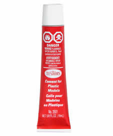 TES3501XPT Cement for Plastic Models 5/8oz Tube by Testers (ONLINE ORDER ONLY)