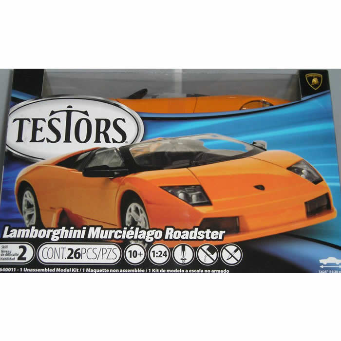 TES640011 Murcielago Roadster Metal Body Building Kit 1/24 Scale (ONLINE ORDER ONLY)