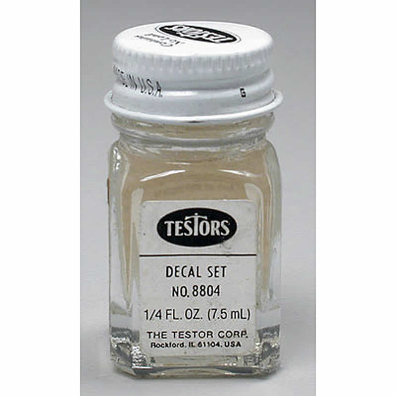 TES8804PT Decal Set .25oz Bottle Testors Paints (ONLINE ORDER ONLY)