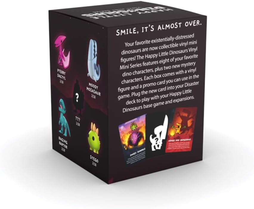 Unstable Unicorns: Vinyl Mini Series - Happy Little Dinosaurs - Blind Box (ONLINE ORDER ONLY)