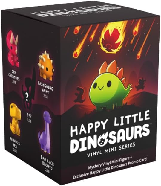 Unstable Unicorns: Vinyl Mini Series - Happy Little Dinosaurs - Blind Box (ONLINE ORDER ONLY)