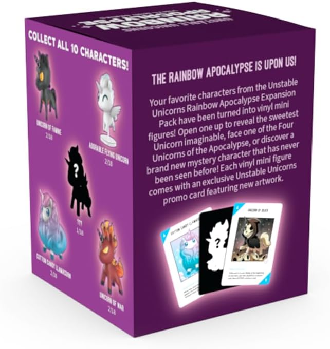 Unstable Unicorns: Vinyl Mini Series - Rainbow Apocalypse - Blind Box (ONLINE ORDER ONLY)
