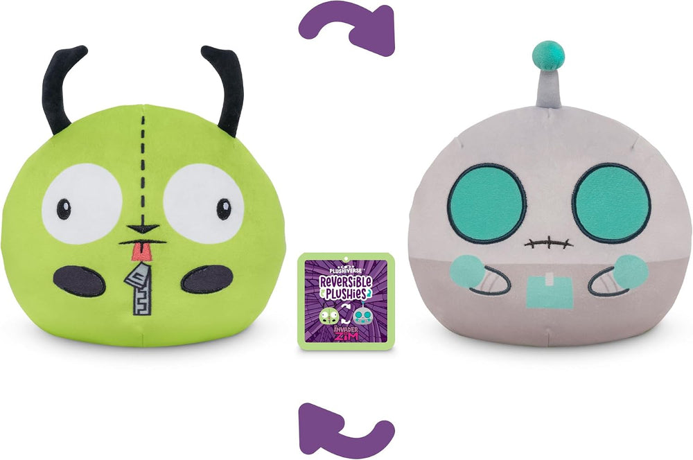 TeeTurtle Reversible Plushie: Invader Zim - Gir (ONLINE ORDER ONLY)