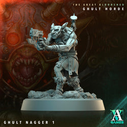 3D Printed Archvillain Games Archvillain Society Vol. XXXIV The Great Bloodshed - Ghult Horde Ghult Nagger 28 32mm D&D (Online Only)