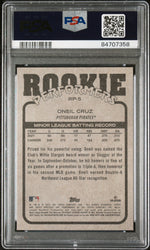 2022 TOPPS HERITAGE HIGH NUMBER ROOKIE PERFORMERS ONEIL CRUZ #RP5 - PSA 10 (Online Order Only)