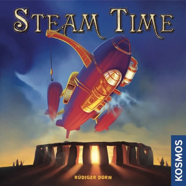THK692476 Steam Time Steampunk Board Game Thames And Kosmos (ONLINE ORDER ONLY)