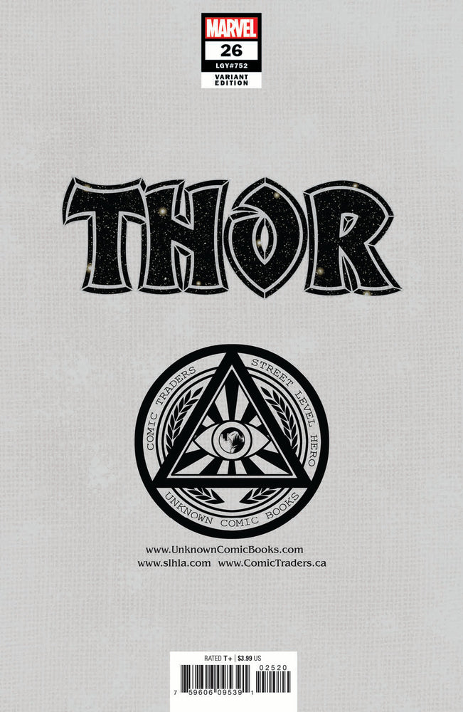 THOR #26 UNKNOWN COMICS TYLER KIRKHAM EXCLUSIVE VAR (06/08/2022) (ONLINE ORDER ONLY)