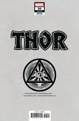THOR #26 UNKNOWN COMICS TYLER KIRKHAM EXCLUSIVE VAR (06/08/2022) (ONLINE ORDER ONLY)