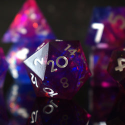 Thunderwave Sharp-Edged Resin Dice Set (ONLINE ORDER ONLY)